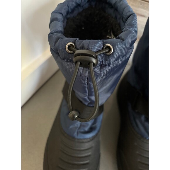 Thinsulate Water Resistant Boys Winter Snow Boots Blue / Black Size 6 - Picture 5 of 11